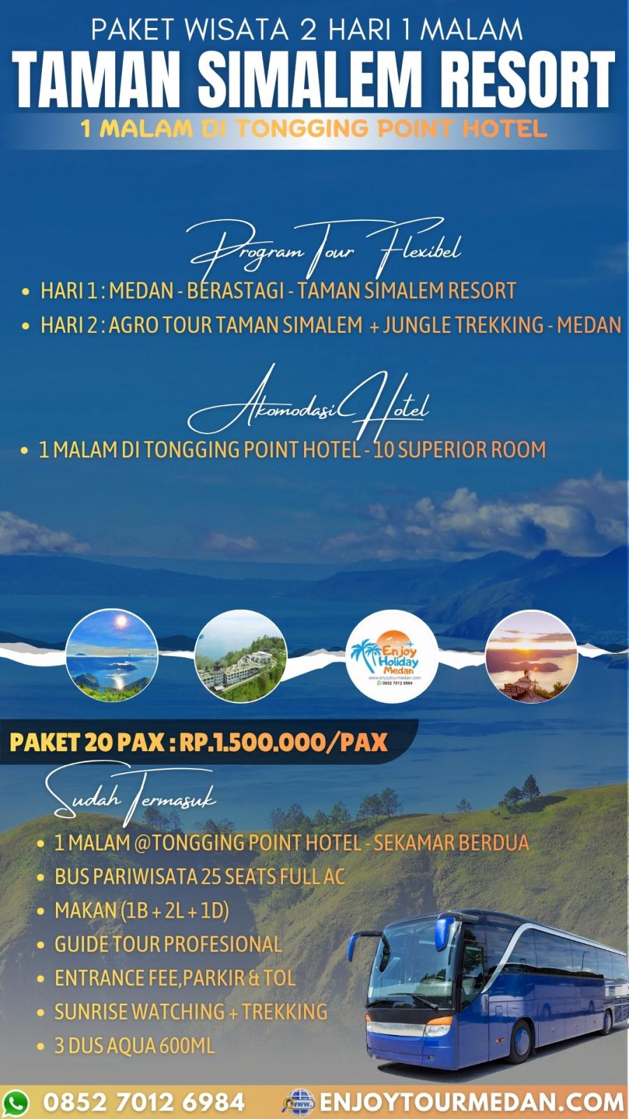 2 Hari 1 Malam Taman Simalem Resort