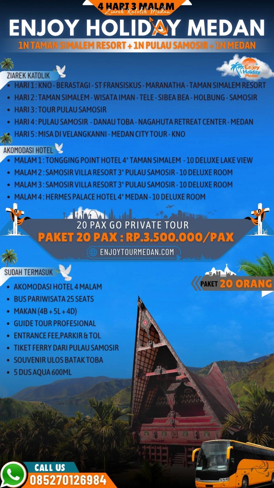 5H4M Ziarek Rohani Katolik Medan - Nagahuta Retreat Center