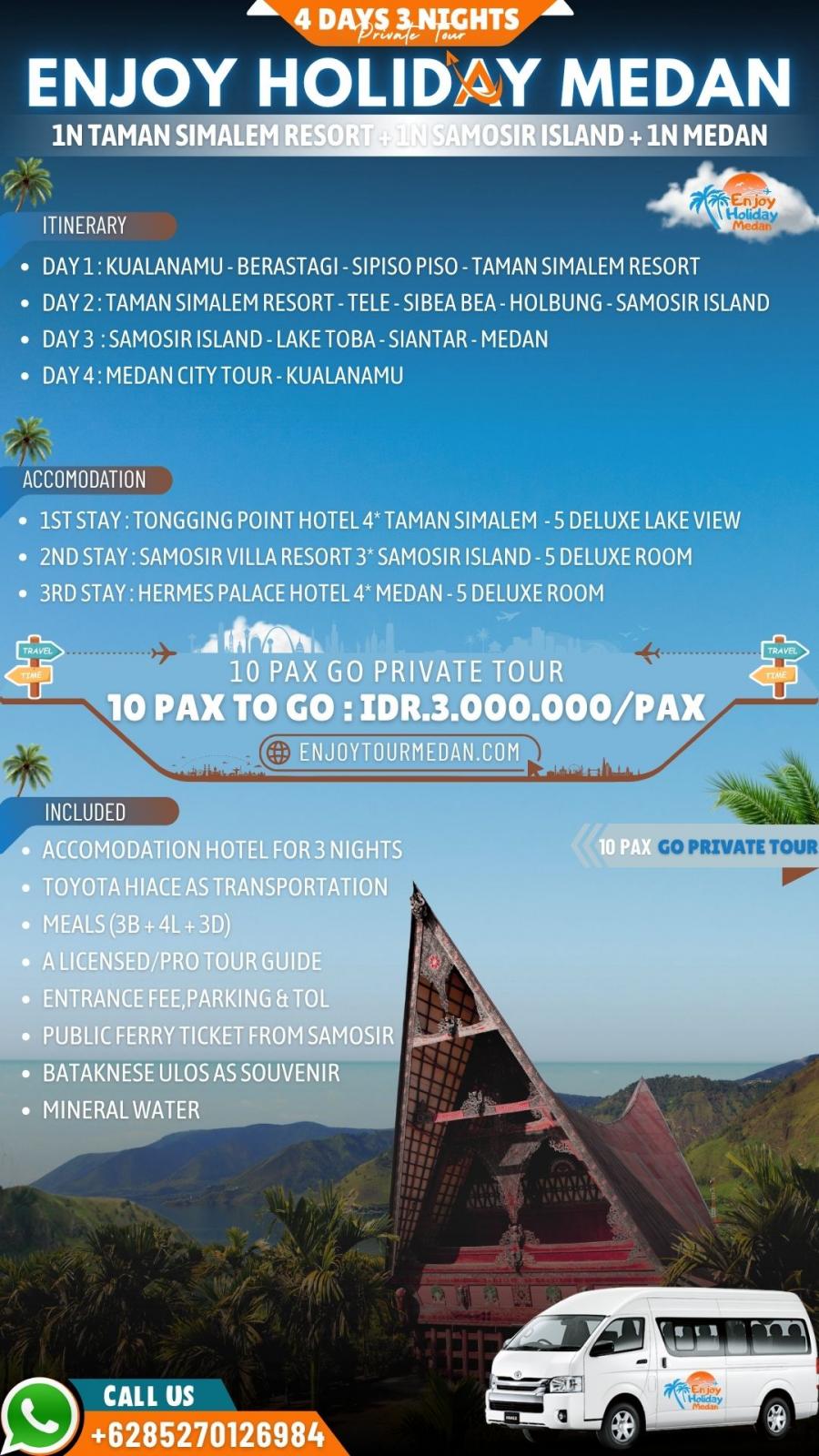 Medan Tour