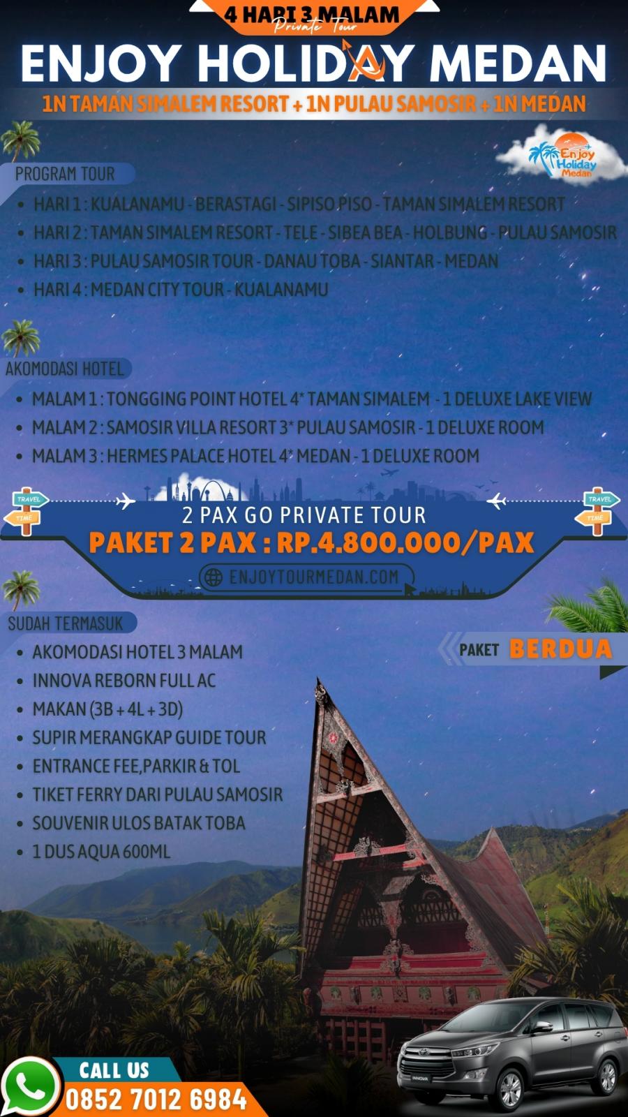 Medan Tour Murah