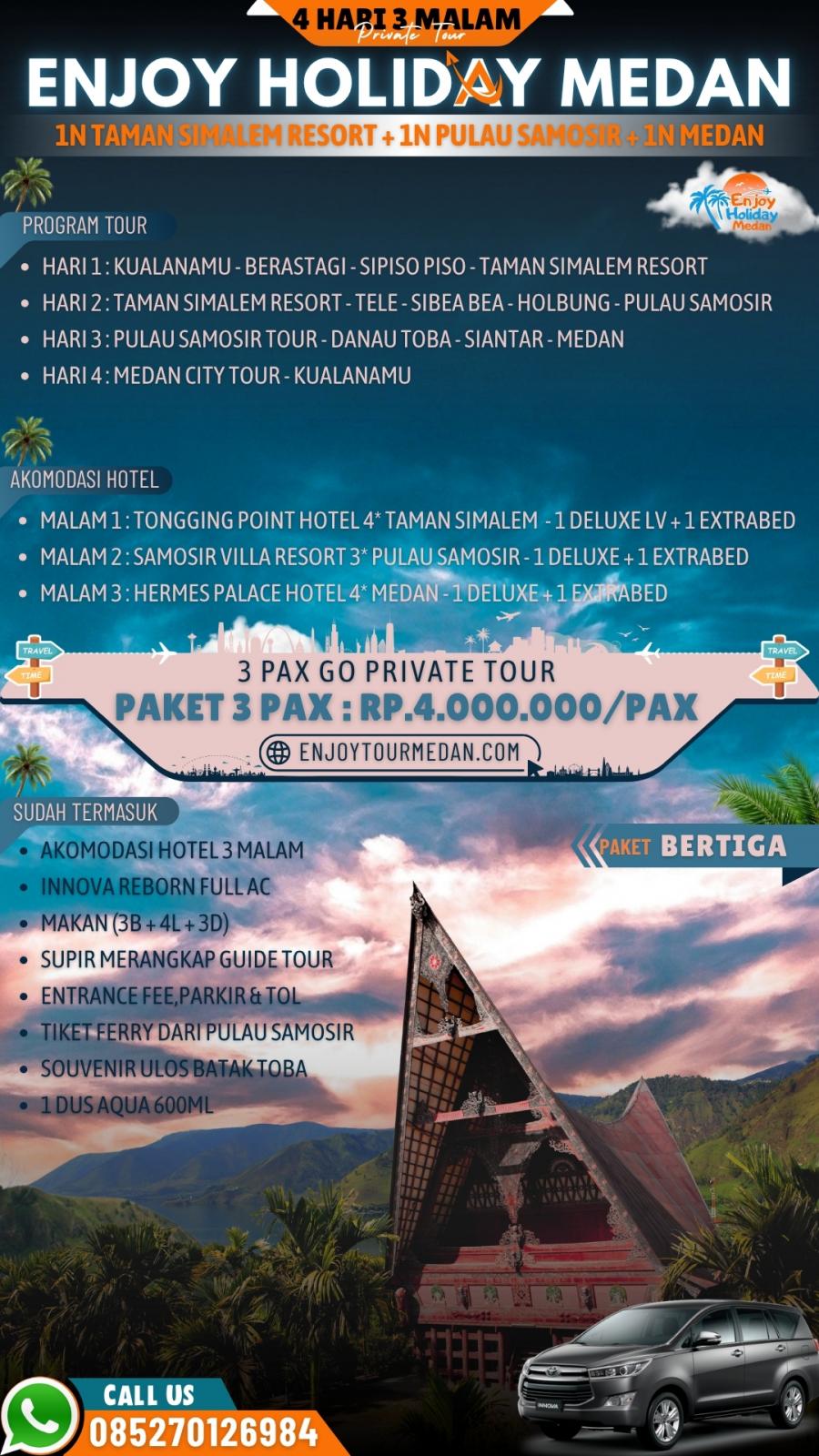 Pakej Percutian Medan