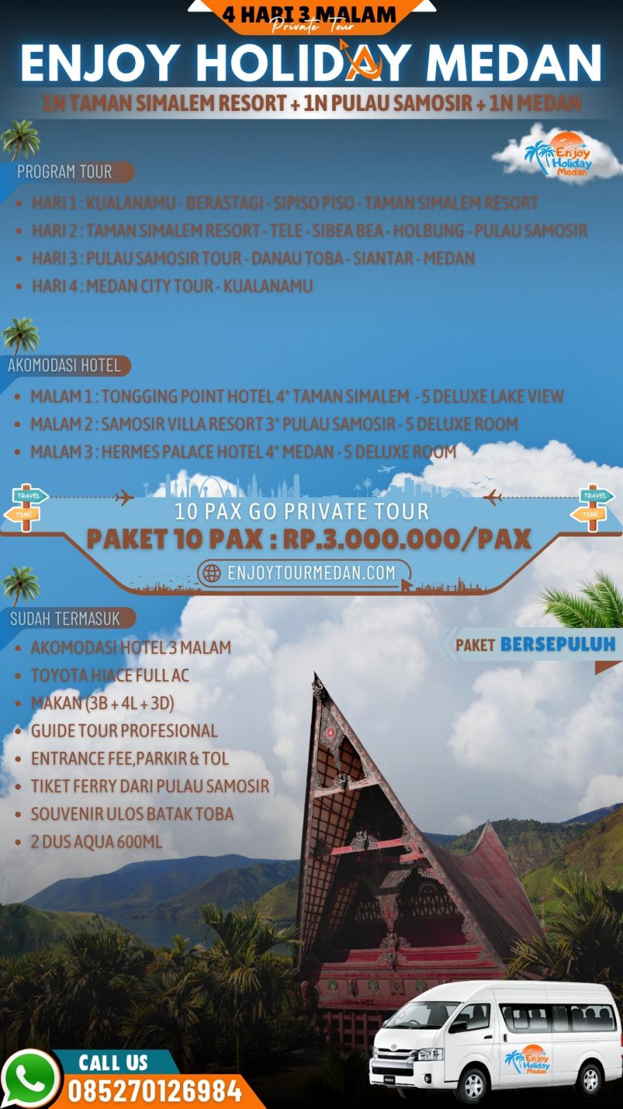 Paket Tour Sumut