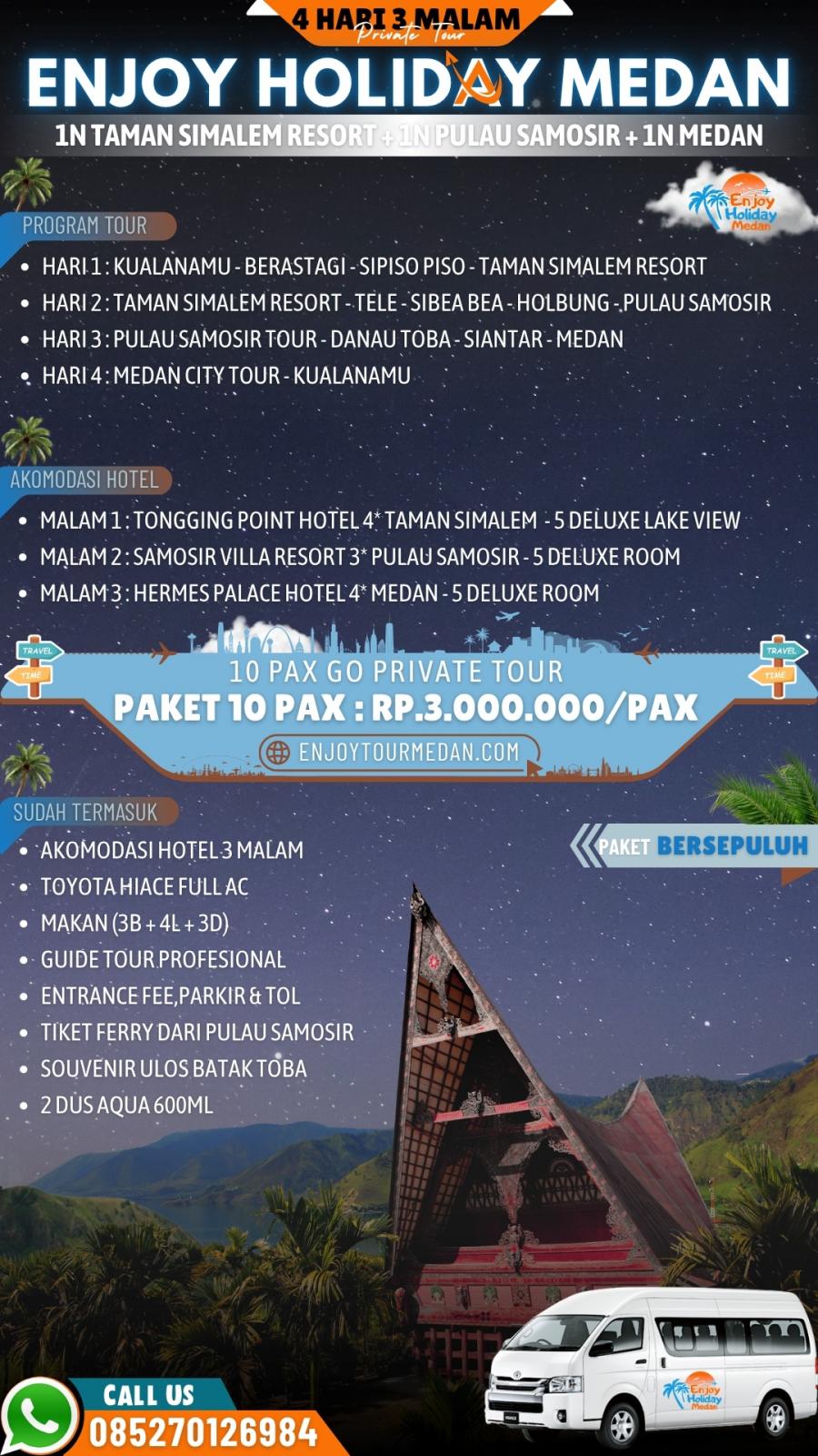 Paket Tour Taman Simalem Resort