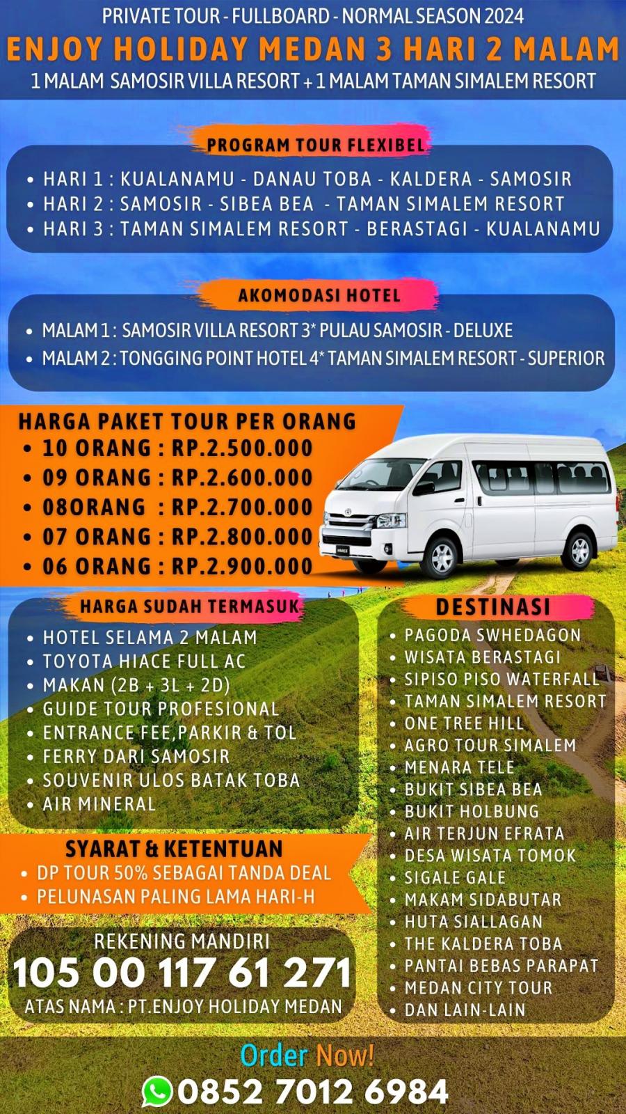 Paket Tour Taman Simalem Resort