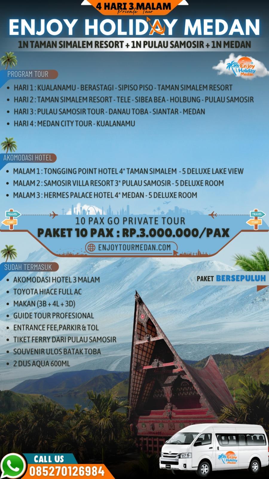 Paket Travel Medan Terbaik