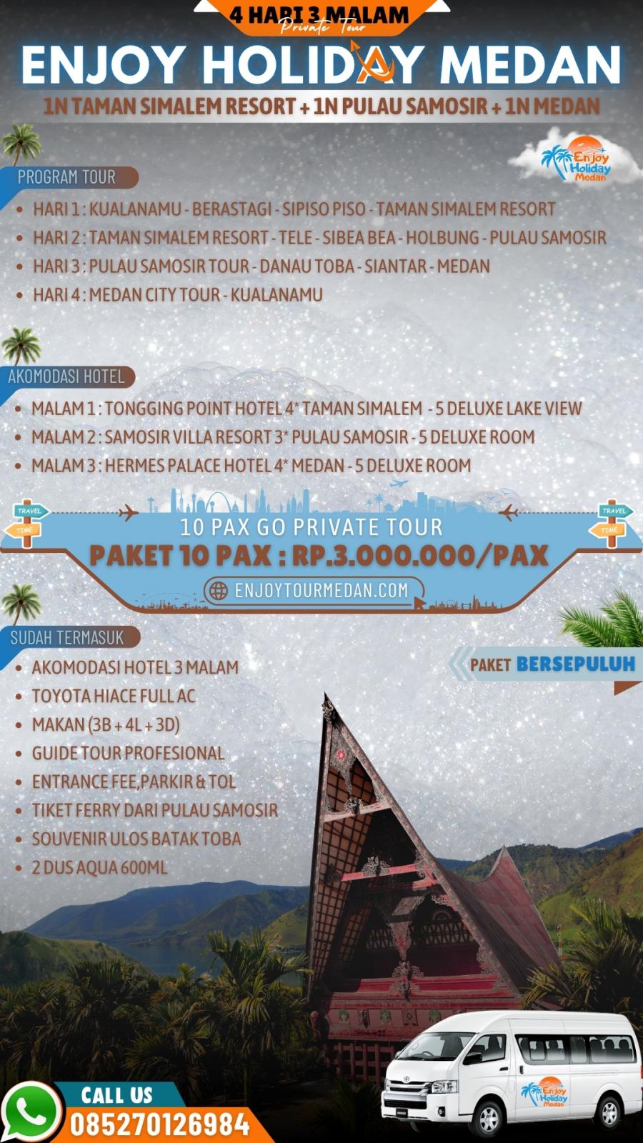 Paket Wisata Danau Toba