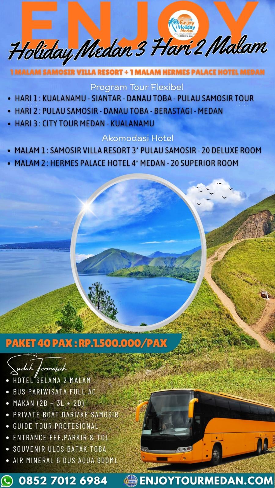 Paket Wisata Danau Toba Murah 3 Hari 2 Malam