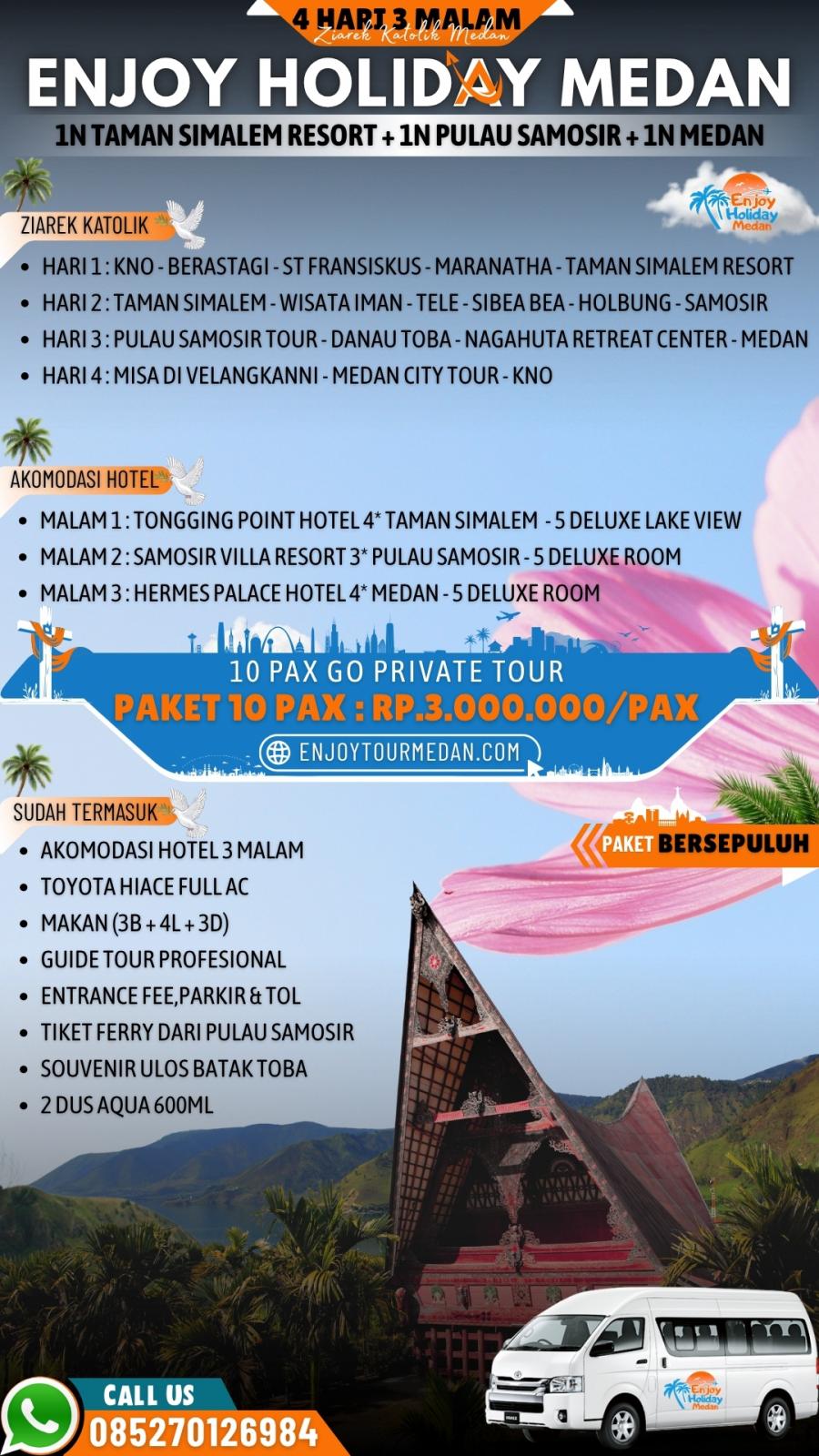 Paket Ziarek Danau Toba
