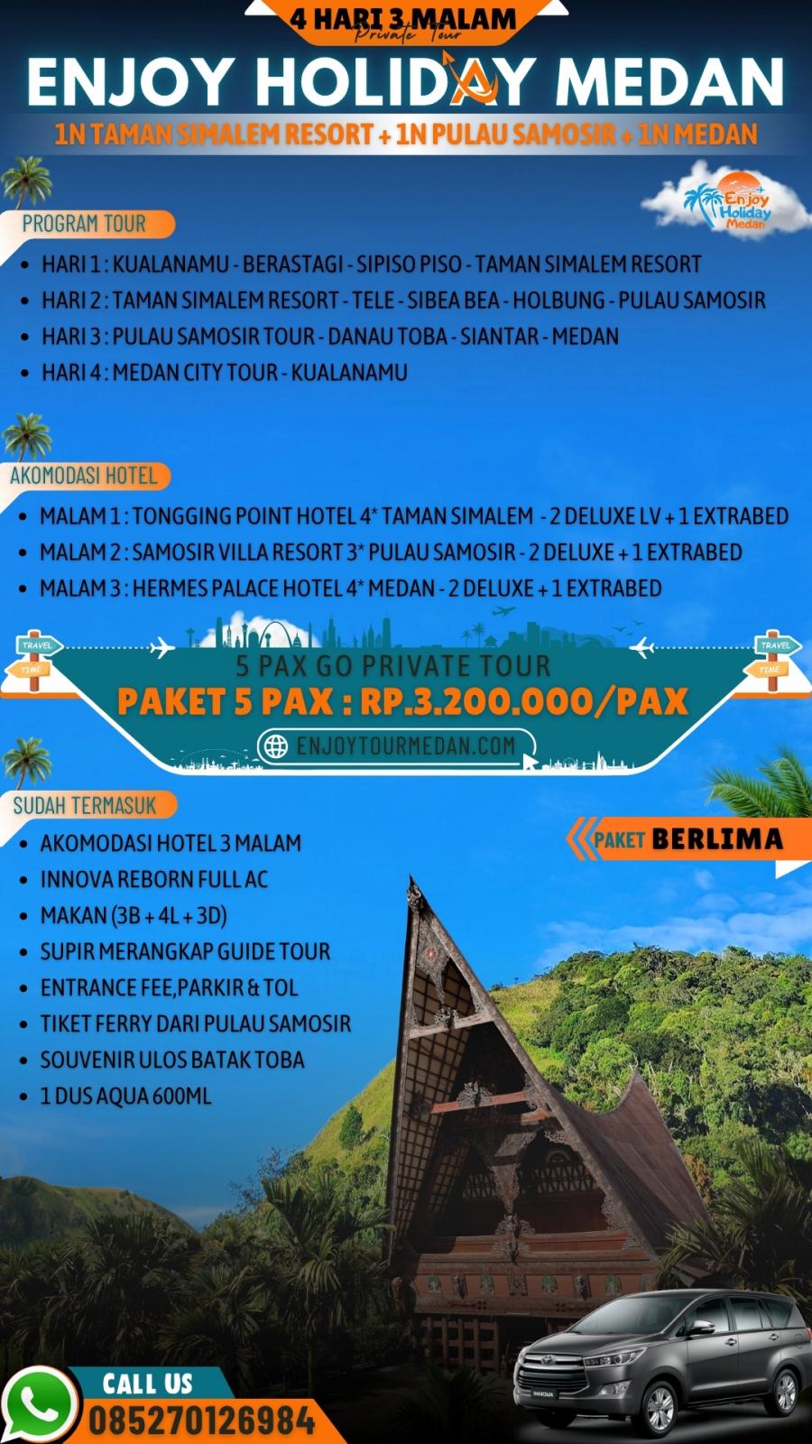 Tour Medan Murah