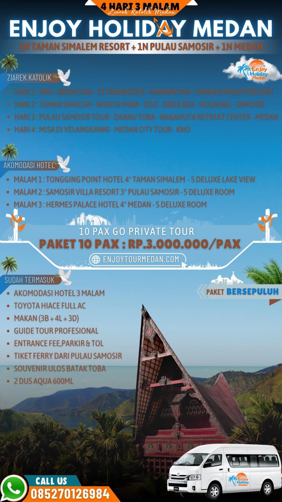 Wisata Rohani Medan Nagahuta 3 Hari 2 Malam